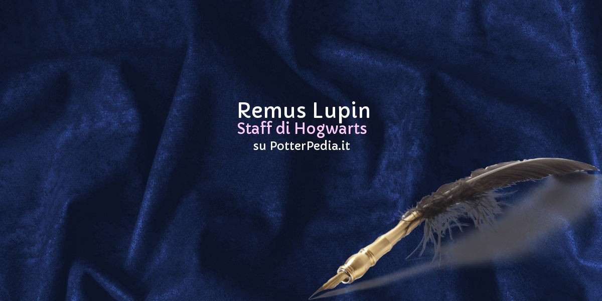 Remus Lupin su Harry Potter Enciclopedia -  by HarryWeb.Net