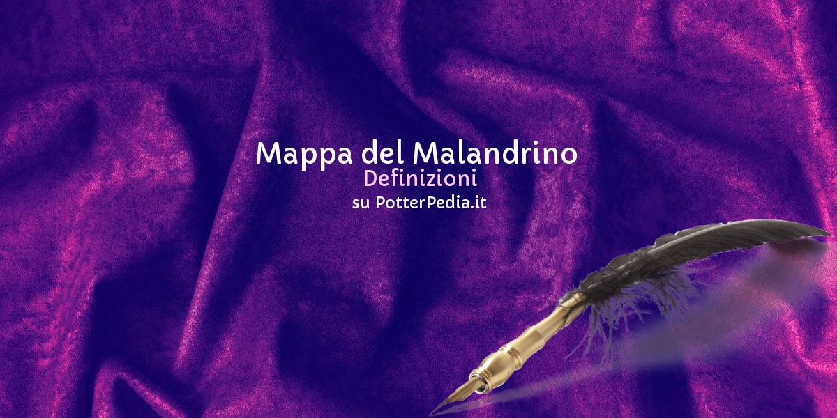 Mappa del malandrino su Harry Potter Enciclopedia -  by  HarryWeb.Net