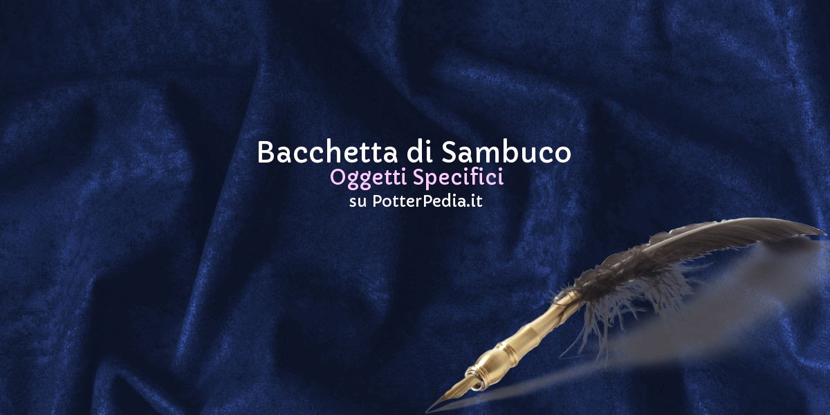 HARRY POTTER- Bacchetta magica di Sambuco (Blister)