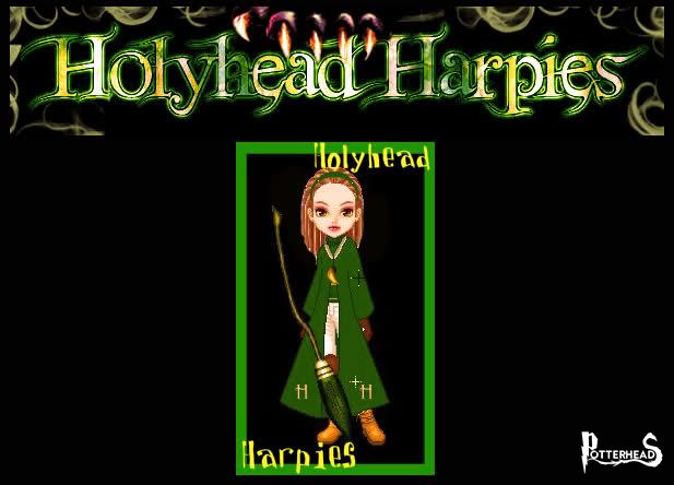 Holyhead Harpies Harry Potter - PotterPedia.it